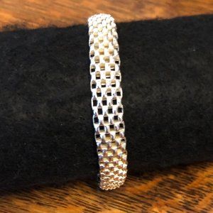 $72 Sterling Estate Bracelet  Marked 925 Italy KA 1772